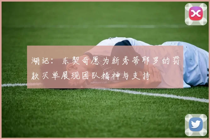 湖记：东契奇愿为新秀蒂耶罗的罚款买单展现团队精神与支持